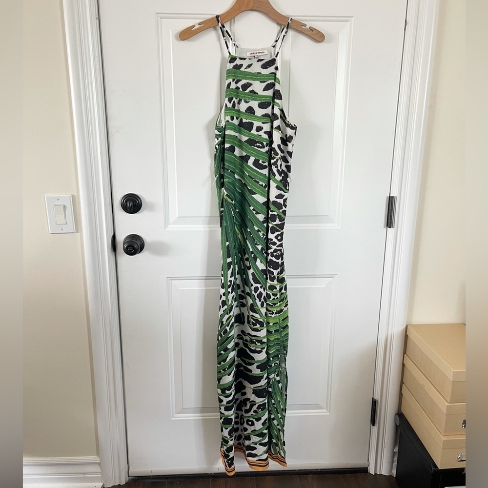 Jealous tomato maxi printed dress medium